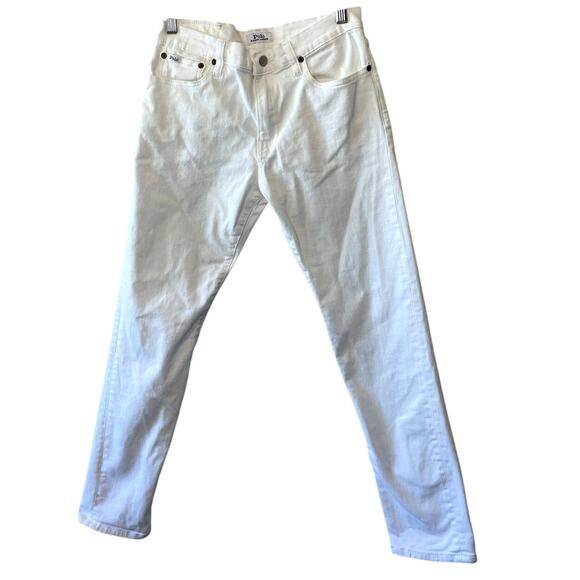 Polo Other - Polo Ralph Lauren Boy's The Sullivan Slim White Semi Stretch Jeans Size 18